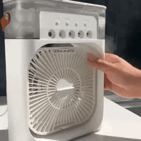 🧊 Mini ventilador Humificador - HELANDO RICO!
