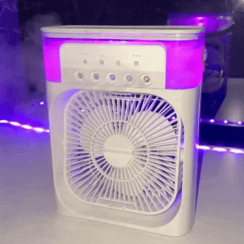 🧊 Mini ventilador Humificador - HELANDO RICO!